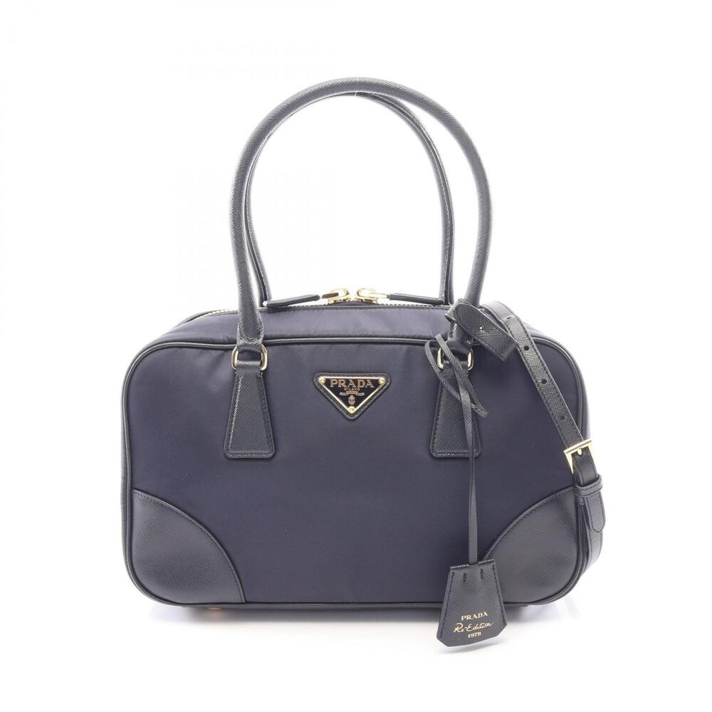 Prada RE-EDITION 1978 RE-NYLON TESSUTO+SAFFIANO 2-Way Handbag - Nylon & Saffi...